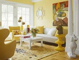 Decorating With Yellow Walls Affiche