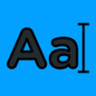 Widget de texte de base icône