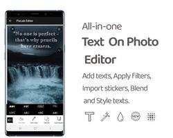 Text On Photo, Photo text edit постер