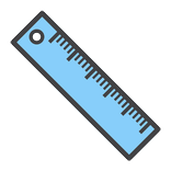 Ruler - millimeter ruler