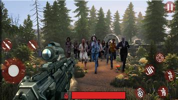Dead Zombie Shooting Survival: Offline Zombie Game ảnh chụp màn hình 1