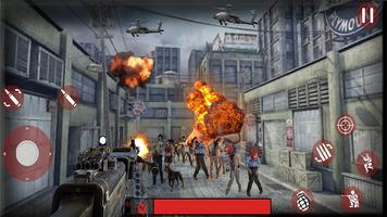 Dead Zombie Shooting Survival: Offline Zombie Game اسکرین شاٹ 2