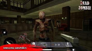 Dead Zombie Target : 3d zombie Ekran Görüntüsü 3