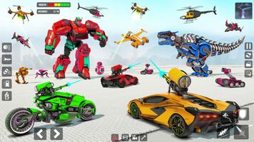 Robot Car Transforming Games poster