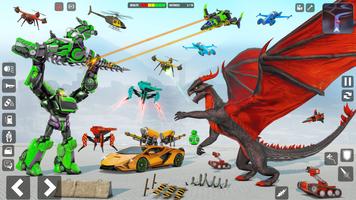 Robot War Robot Transform Game syot layar 2