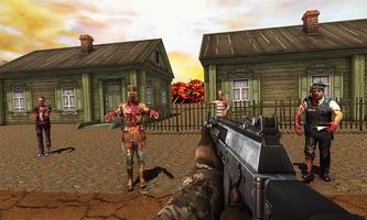 Zombie Survival Shooting Games ảnh chụp màn hình 1