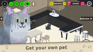 برنامه‌نما Your cat simulator Pet life 3D عکس از صفحه