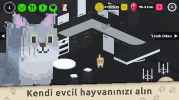 Evcil Kedi Simülatörü 3D Ekran Görüntüsü 1