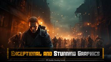 FPS Zombie Shooting Games تصوير الشاشة 3