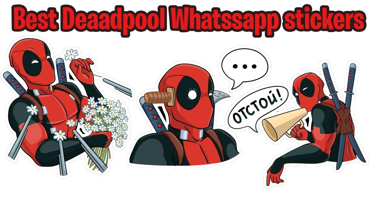 Best Deadpool Whatsapp Stickers For Android Apk Download