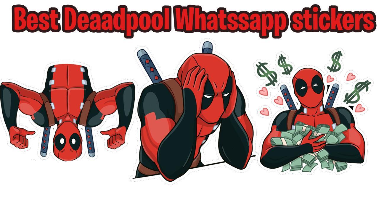 Best Deadpool Whatsapp Stickers For Android Apk Download