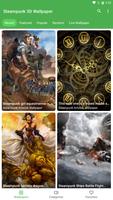 Pretty Cool New App Wallpapers 2021 - Steampunk 3D 포스터