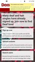 DeafSwipe - Deaf Dating screenshot 2