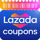 Lazada Shopping Coupons Zeichen