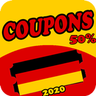 Coupons for Germany : Vouchers and Promo Codes आइकन