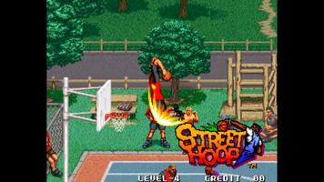 Street Hoop, arcade game poster