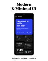 OxygenOS 14 round - icon pack 截图 3