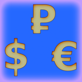 Курс рубля к $ и € в банках آئیکن