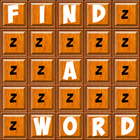 Zoek een woord tussen letters-icoon