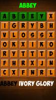 Find a WORD among the letters ポスター