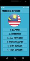 Malaysia Cricket capture d'écran 1