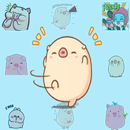 New Collection Cute Pig Stickers Pack for Whatsapp APK