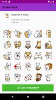 New Cute Dog Sticker Pack for Whatsapp 2019 ảnh chụp màn hình 2