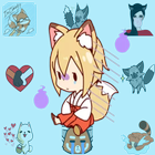 New Collection Fox Stickers for WAStickerApps 2019 ikona