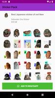 Best Collection Owl Stickers WAStickerApps 2019 capture d'écran 3