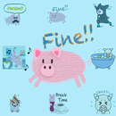 New Piggy Animal WAStickerApps for WhatsApp APK