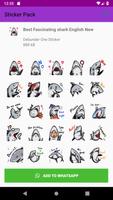 Free Shark Stickers WAStickerApps for Whatsapp capture d'écran 3