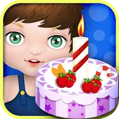 Baby birthday cake maker APK 下載