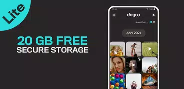 Degoo Lite: 20 GB Cloud Drive