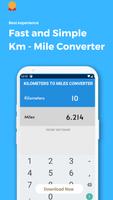 Kilometers to Miles Converter syot layar 1