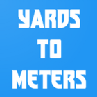 Yards to Meters Converter icône