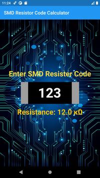 Resistor Code Calculator (SMD) poster