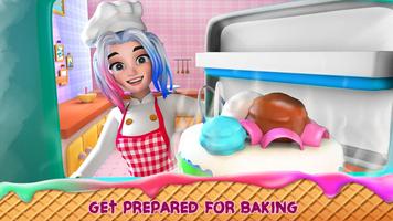 Unicorn Ice Cream Cake Maker : Sweet Dessert Shop скриншот 2