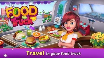 Food Truck : Restaurant Kitchen Chef Cooking Game الملصق