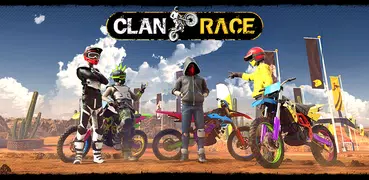 Clan Race: PVP Motocross races