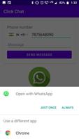 Click Chat ảnh chụp màn hình 1