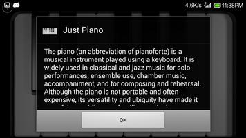 Just Piano capture d'écran 3