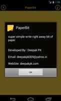 برنامه‌نما PaperBit عکس از صفحه