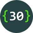 30 Days Coding ikona