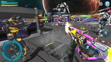 Alien Robot Space War Shooter تصوير الشاشة 3