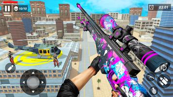 Gun Games 3d FPS Action Game capture d'écran 1