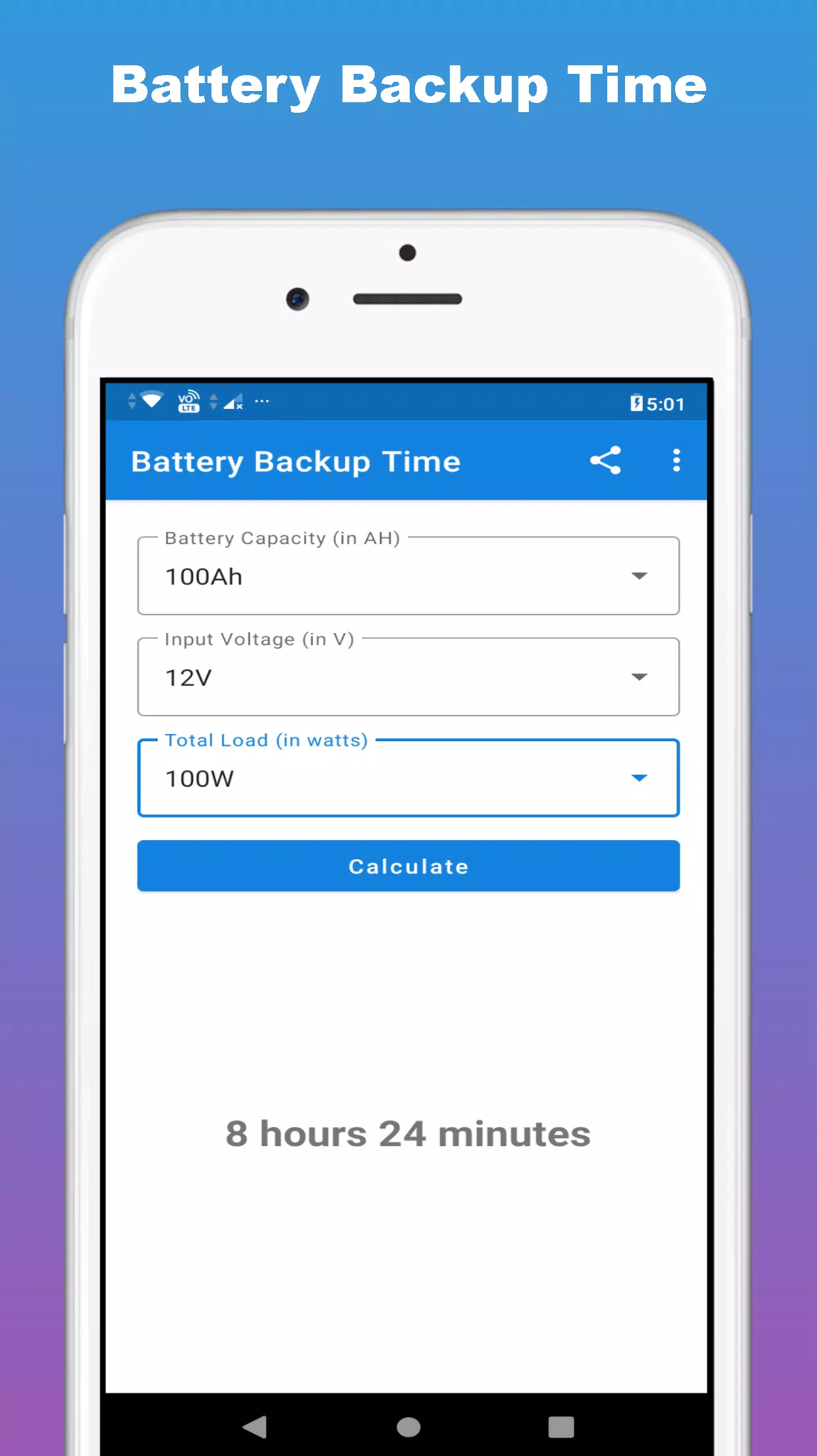 Inverter Battery Calculator for Android - APK Download