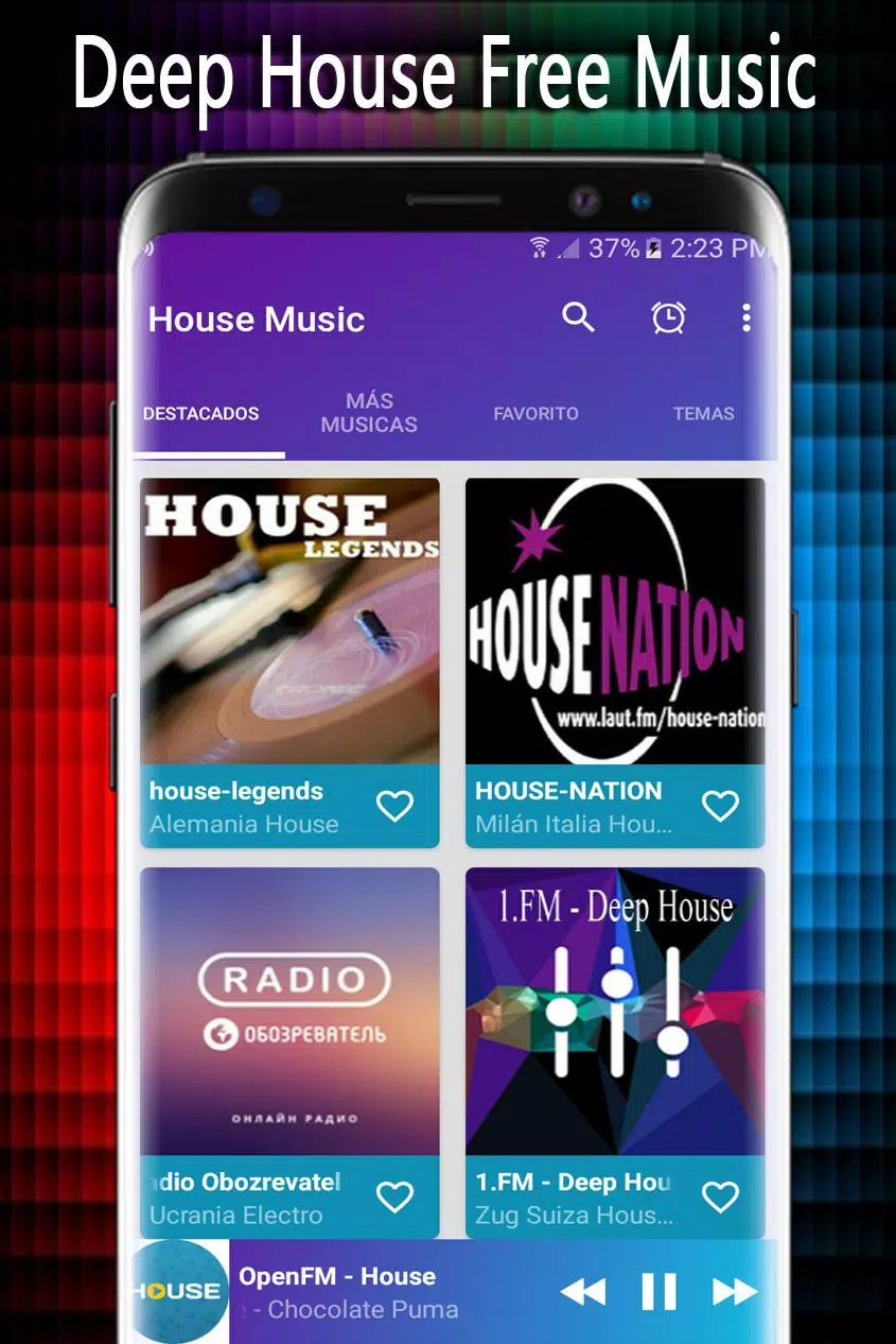 Deep House Musique gratuite APK pour Android Télécharger