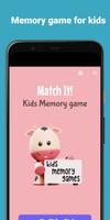 Match It - Kids Memory Game Affiche