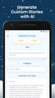 Storia - AI generated stories تصوير الشاشة 1