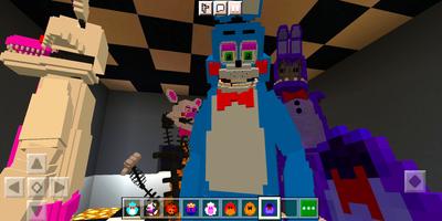 Mod Freddy Minecraft capture d'écran 1